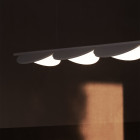 White Flos Almendra Linear LED Pendant