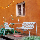HAY Mousqueton Portable Lamp Stainless Steel Outdoors