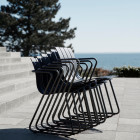 Mater Ocean Chair Lifestyle Outdoor Stacked