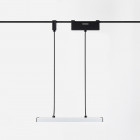 Artemide Architectural Funivia Lighting System - Vertical Suspension in White