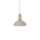 Ferm Living Collect Low Socket Pendant Hoop Cashmere Grey