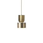Ferm Living Collect Brass Pendant Disc Bell Brass