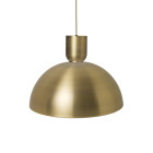 Ferm Living Collect Brass Pendant Dome Bell Brass
