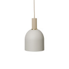 Ferm Living Collect Low Socket Pendant Bell Cashmere Grey