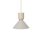 Ferm Living Collect Bell Socket Pendant Bell Cashmere Grey