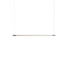 Hollis + Morris Bennington LED Horizontal Pendant - 6ft, White Oak