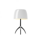 Foscarini Lumiere Table Lamp - Large, White / Black Chrome