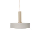 Ferm Living Collect High Socket Pendant Record Cashmere Grey