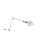 Artemide Tolomeo Micro Table Lamp Clamp Glossy White