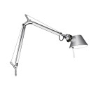 Artemide Tolomeo Micro Clamp Lamp Aluminium