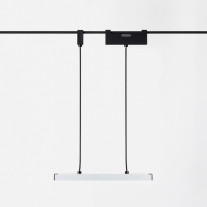 Artemide Architectural Funivia Lighting System - Vertical Suspension in White