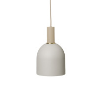 Ferm Living Collect Low Socket Pendant Bell Cashmere Grey