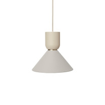 Ferm Living Collect Bell Socket Pendant Bell Cashmere Grey