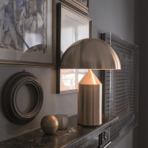 Gold Oluce Atollo Table Lamp