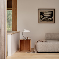 White Fritz Hansen Kaiser Idell 6631 Luxus Table Lamp