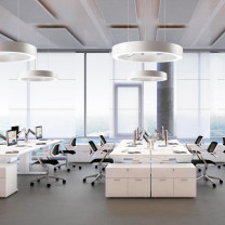 Panzeri Golden Ring LED Suspension Lifestyle Office