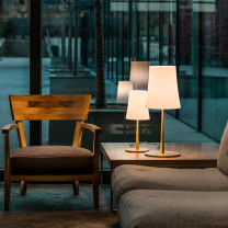 Sand Yellow Foscarini Birdie Easy Table Lamps