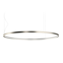 Panzeri Zero Round Horizontal LED Pendant 100 Titanium