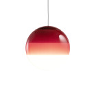 Marset Dipping Light LED Pendant 30 Burgundy