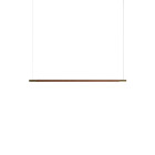 Hollis + Morris Bennington LED Horizontal Pendant - 6ft, Walnut