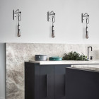 Stone & Steel Buster + Punch Hooked Nude Wall Lights