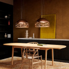 Lodes Kelly Dome Pendant Copper in Kitchen