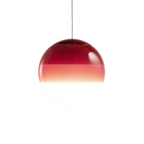 Marset Dipping Light LED Pendant 30 Burgundy