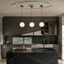 Nuura Miira 1 Large Pendant Grey/Opal White