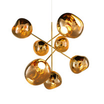 Tom Dixon Melt Large LED Chandelier Gold