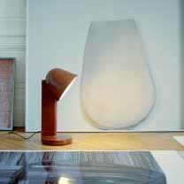 Red, Down Flos Ceramique Table Lamp