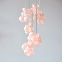 Bocci 100 Series LED Random Multiple Pendant Lifestyle Studio