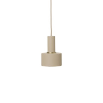Ferm Living Collect Low Socket Pendant Disc Cashmere Cashmere