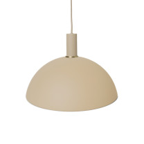 Ferm Living Collect Low Socket Pendant Dome Cashmere Cashmere