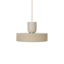 Ferm Living Collect Bell Socket Pendant Record Cashmere Cashmere