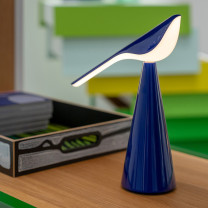 Established & Sons Tiki Portable Lamp Blue in Office