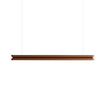 Hollis + Morris Beaufort M2 Horizontal LED Pendant - 60, Walnut