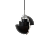 Gubi Multi-Lite Pendant Light Large Black Chrome