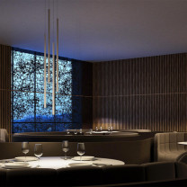 Panzeri To-Be LED Pendant Lifestyle Restaurant