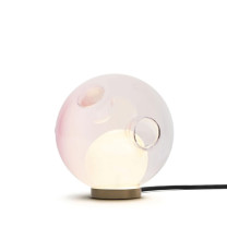 Bocci 28t Table and Wall Light - Opaque Pink 1