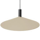 Ferm Living Collect Low Socket Pendant Angle Black Cashmere