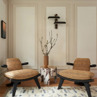 Bert Frank Rinato LED Double Wall Light Left Lifestyle Lounge