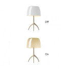 Foscarini Lumiere Table Lamp - Large, Warm White / Champagne