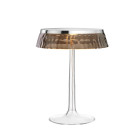 Flos Bon Jour LED Table - Chrome, Smoke Crown