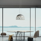 Lodes Kelly Dome Pendant White