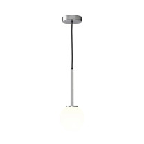 Astro Tacoma Pendant Polished Chrome Tacoma White