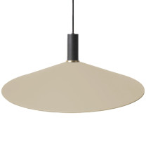 Ferm Living Collect Low Socket Pendant Angle Black Cashmere