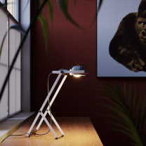 White Artemide Sintesi Table Lamp