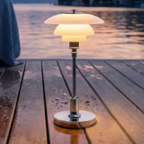Louis Poulsen PH 1/1 Portable LED Lamp Lifestyle Dock 2