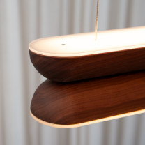 Hollis + Morris Beaufort M2 Horizontal LED Pendant Close Up