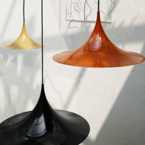 Gubi Semi Pendant Light Lifestyle Cluster